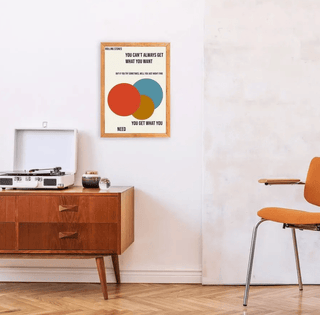 You Can't Always Get What You Want Giclée Art Print - Sincerely Betty